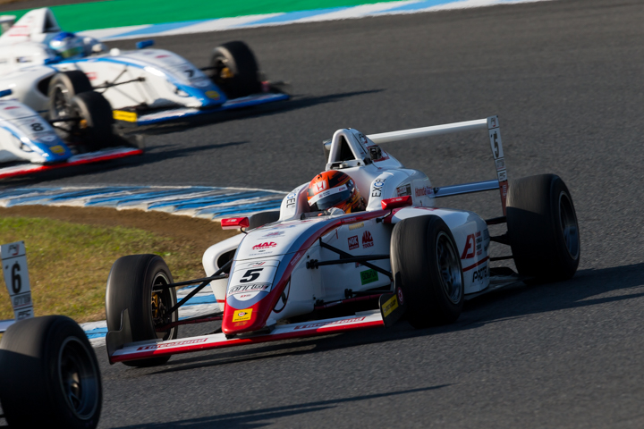 決勝2位は角田裕毅（HFDP/SRS/コチラレ一シング）