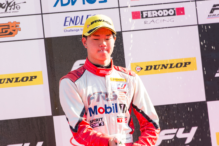 決勝3位の小高一斗（トムススピリット）