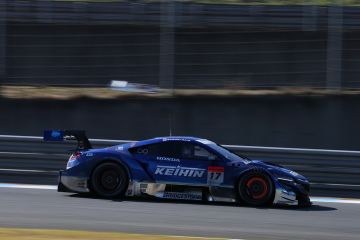 公式練習: 塚越広大／小暮卓史組（KEIHIN NSX-GT）