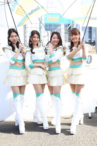 ピットウォーク: レースクイーン