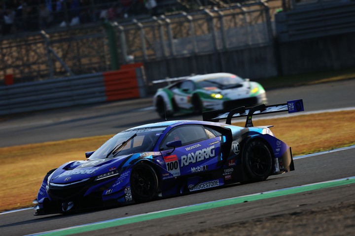 決勝レース: ジェンソン・バトン（RAYBRIG NSX-GT）