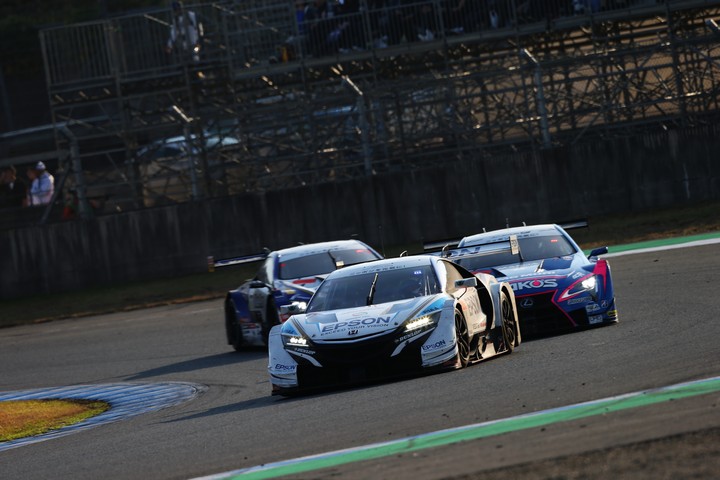 決勝レース: 松浦孝亮（Epson Modulo NSX-GT）