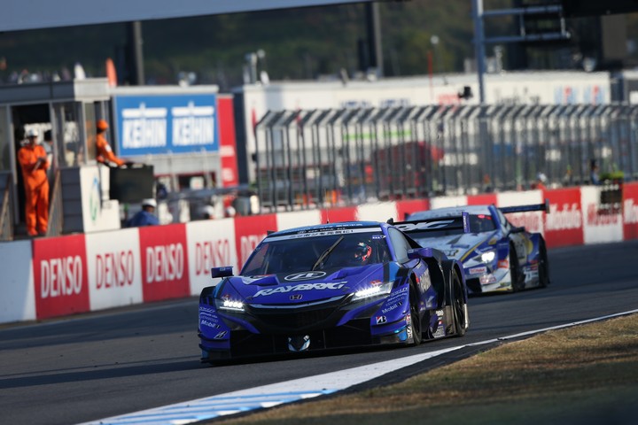 決勝レース: ジェンソン・バトン（RAYBRIG NSX-GT）