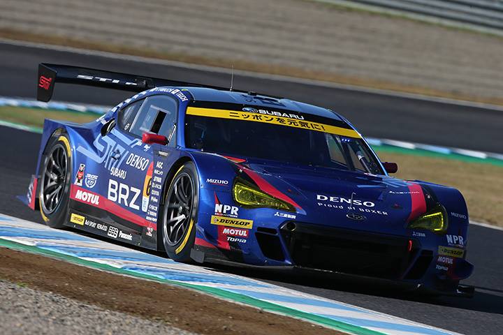 公式練習: GT300クラストップタイムの井口卓人／山内英輝組（SUBARU BRZ R&D SPORT）