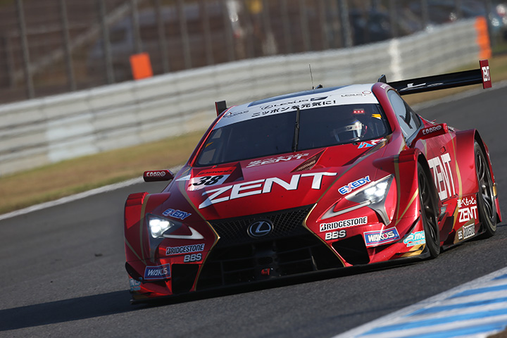 GT500クラス決勝2位は立川祐路／石浦宏明組（ZENT CERUMO LC500）