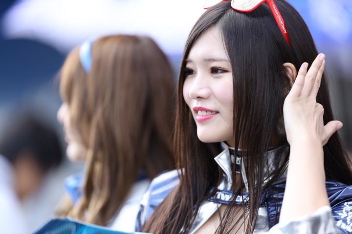 ピットウォーク: レースクイーン