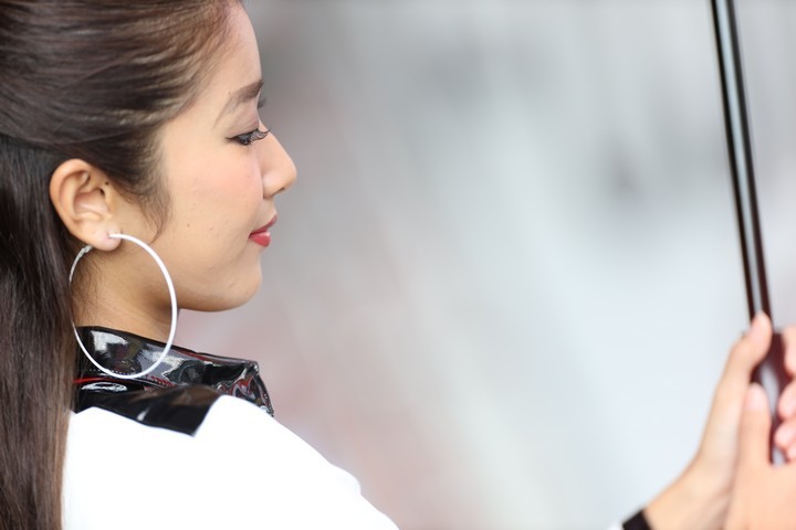 ピットウォーク: レースクイーン