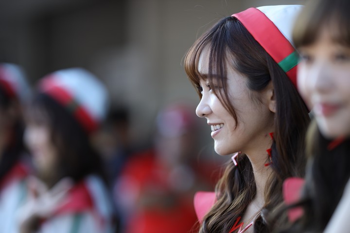 ピットウォーク: レースクイーン