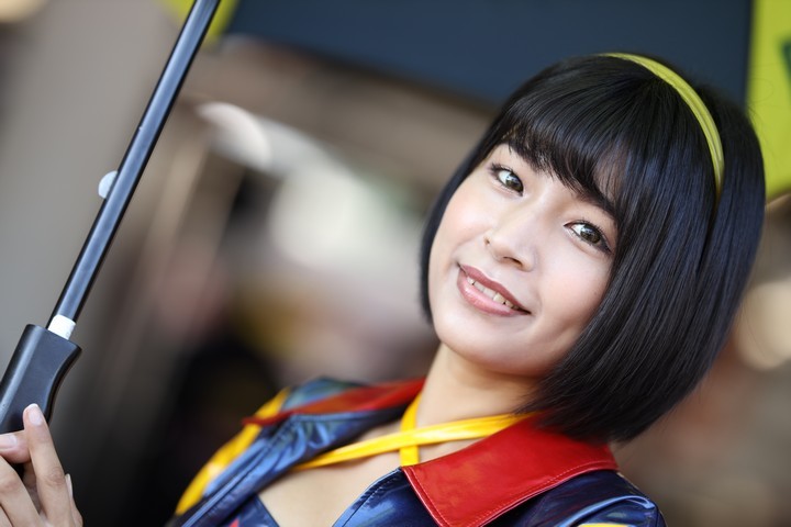 ピットウォーク: レースクイーン