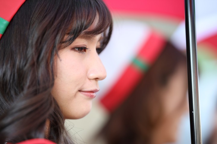 ピットウォーク: レースクイーン