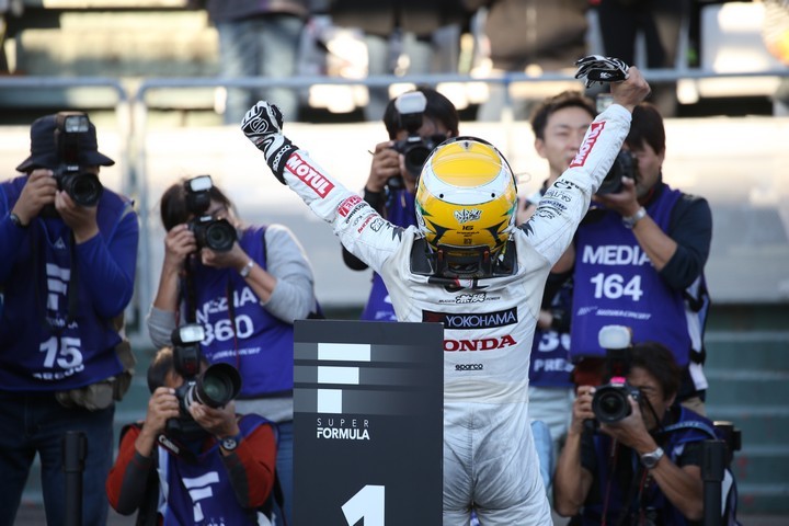 決勝レース: 山本尚貴（TEAM MUGEN）