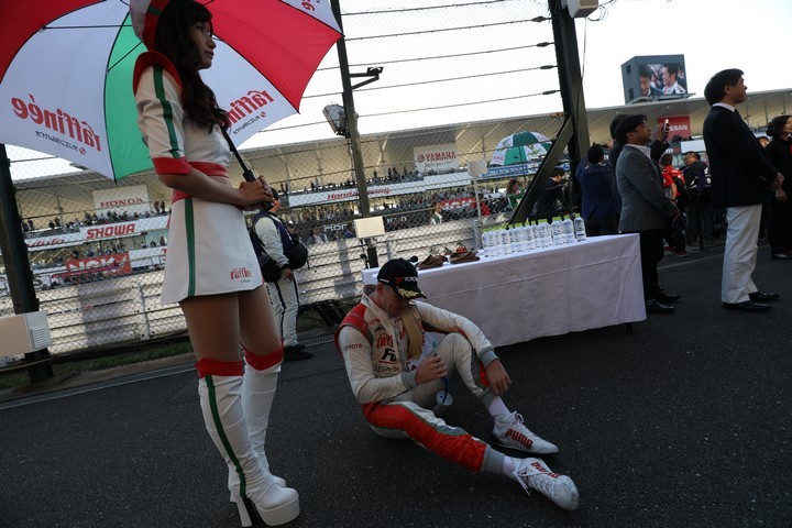 決勝レース: 落胆のニック・キャシディ（KONDO RACING）