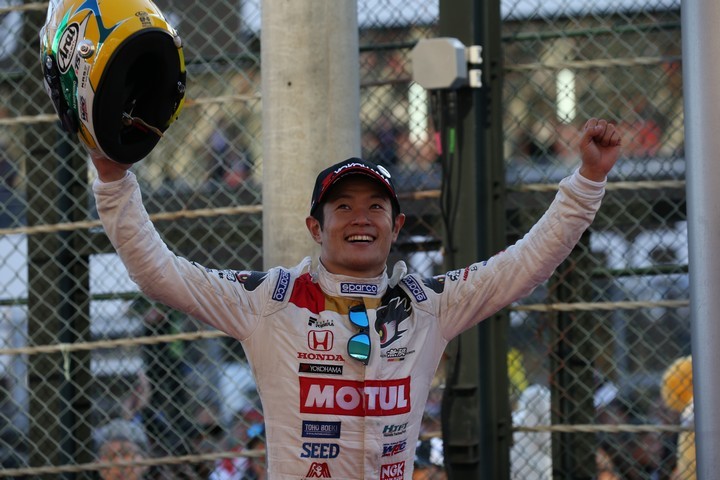 決勝レース: 山本尚貴（TEAM MUGEN）