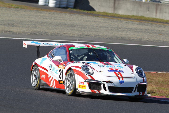 フリー走行: ST-1クラストップタイムはT.スターク／影山正美／富田竜一郎組（Porsche 991GT3 Cup）