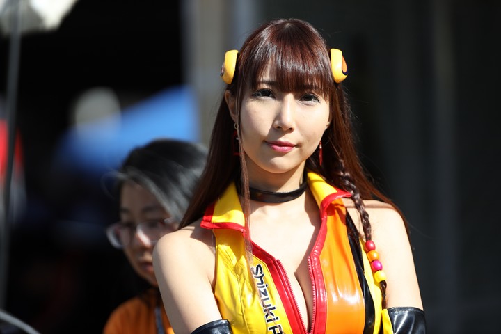 ピットウォーク: レースクイーン