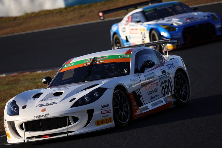 公式予選: RYO／安田裕信／廣田秀機組（モノコレGINETTA KAP CUSPA）