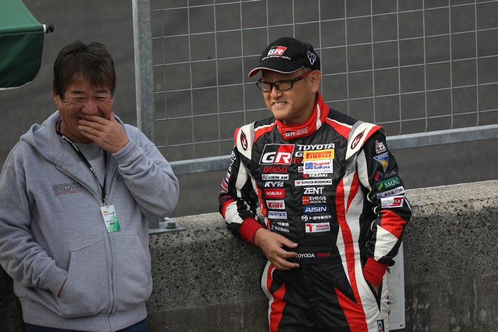 グループ2決勝: トヨタ自動車・豊田章男社長