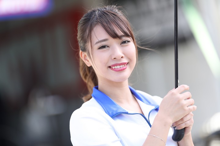 ピットウォーク: レースクイーン