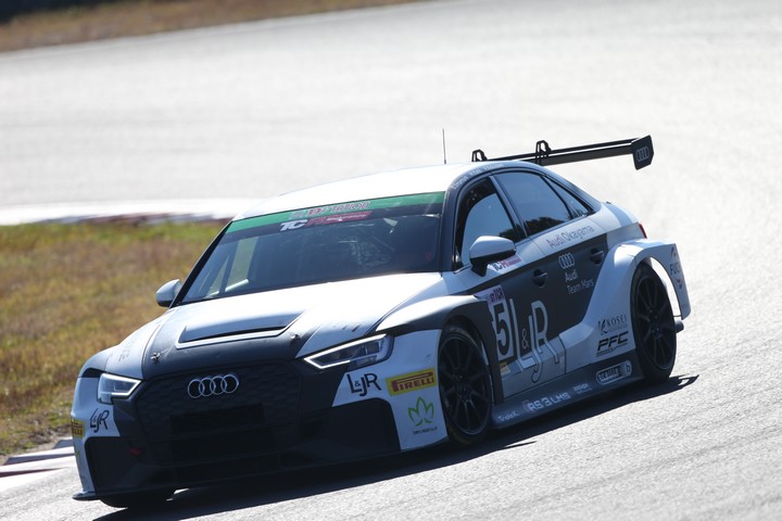 グループ1決勝: 今村大輔／加藤正将／石澤浩紀組（L&JR Mars Audi RS3 LMS）