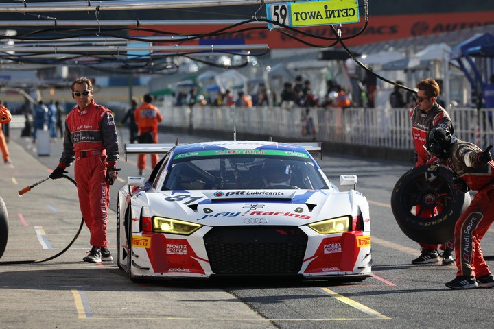 ジェフリー・リー／アンドレ・クート／アレッシオ・ピカリエッロ組（J-Fly Racing R8）