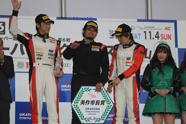 ST-1クラスの表彰式