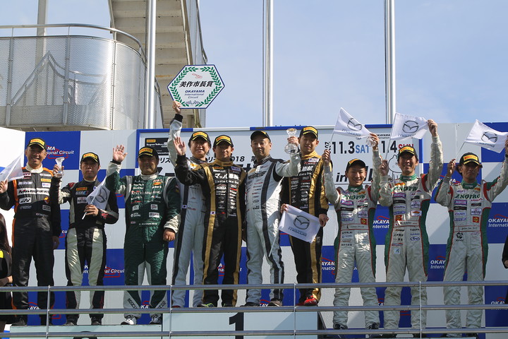 ST-5クラスの表彰式