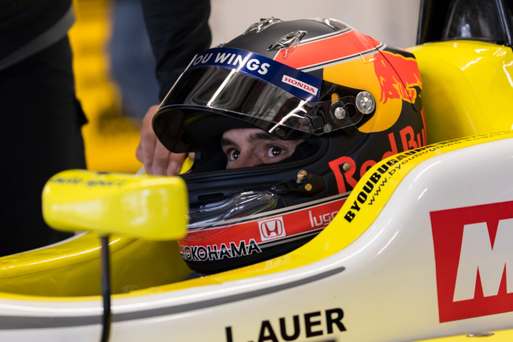 合同テスト1日目: ルーカス・アウアー（B-MAX RACING TEAM）