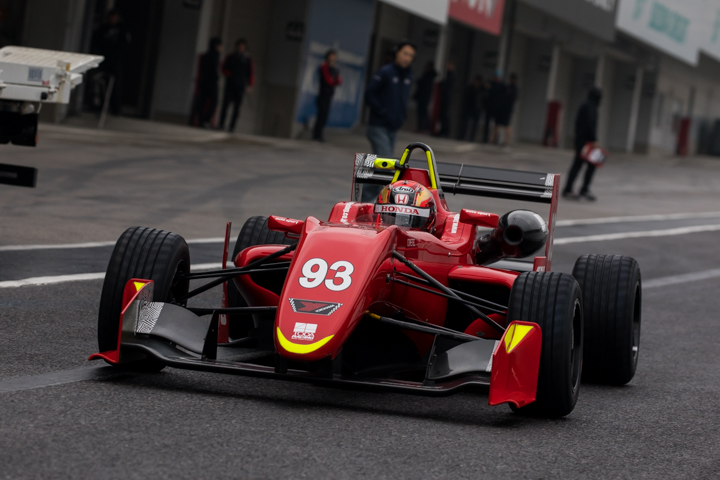 合同テスト1日目: 大湯都史樹（TODA FIGHTEX）