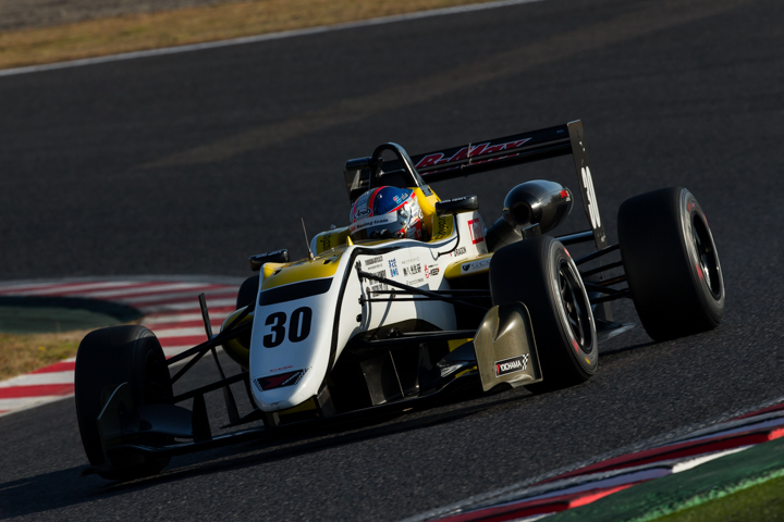 公式テスト2日目: 笹原右京（B-MAX RACING F3）