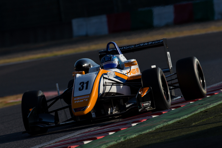 公式テスト2日目: 小高一斗（カローラ中京 Kuo TOM'S F317）