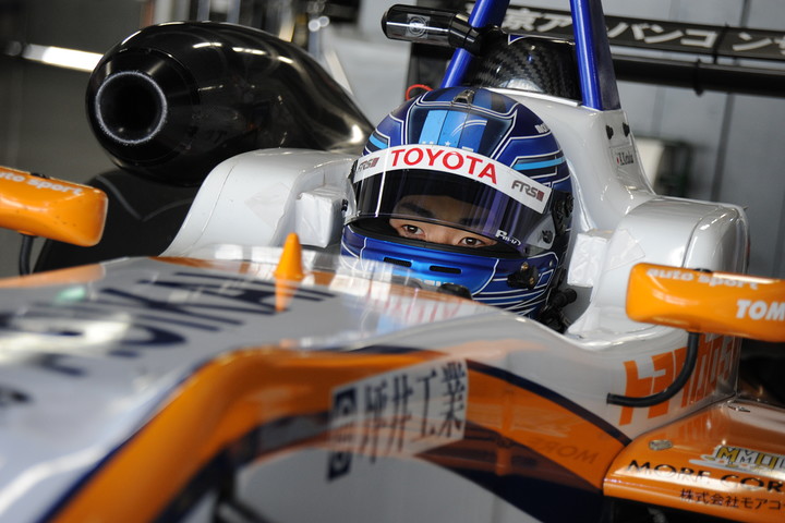 公式テスト2日目: 小高一斗（カローラ中京Kuo TEAM TOM'S）