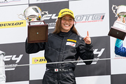 インディペンデントカップ優勝の池島実紅（SACCESS RACING）
