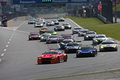決勝レース: GT300クラスのスタートシーン