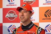 予選記者会見: GT500クラスポールポジションの石浦宏明（LEXUS TEAM ZENT CERUMO）