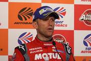 決勝記者会見: GT500クラス優勝のロニー・クインタレッリ（NISMO）