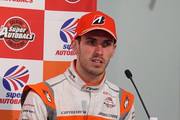 決勝記者会見: GT300クラス優勝のショーン・ウォーキンショー（AUTOBACS RACING TEAM AGURI）