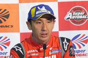 予選記者会見: GT500クラスポールポジションの松田次生（NISMO）