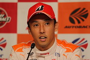決勝記者会見: GT500クラス優勝の中嶋一貴（LEXUS TEAM au TOM'S）