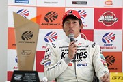 GT300クラス優勝の中山雄一（K-tunes Racing LM corsa）