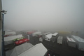 フリー走行: 決勝日、オートポリスは早朝より雲の中。視界不良で走行はキャンセルされた