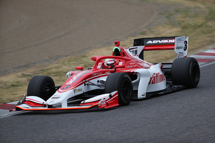 SFラインナップ: CarNo.3 山下健太（KONDO RACING）