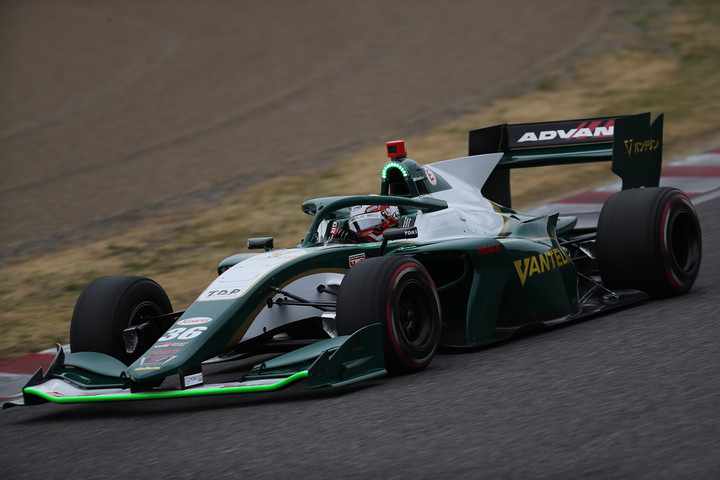 SFラインナップ: CarNo.36 中嶋一貴（VANTELIN TEAM TOM’S）