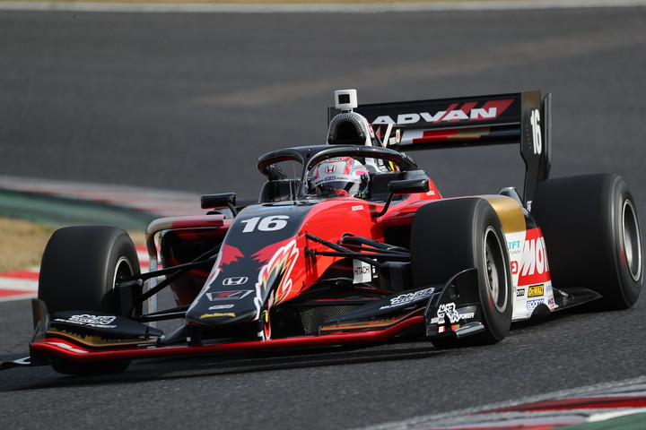 公式テスト鈴鹿: 総合10位の野尻智紀（TEAM MUGEN）