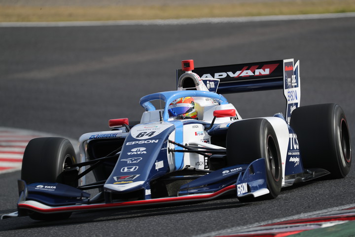 公式テスト鈴鹿: 総合トップタイムのアレックス・パロウ（TCS NAKAJIMA RACING）