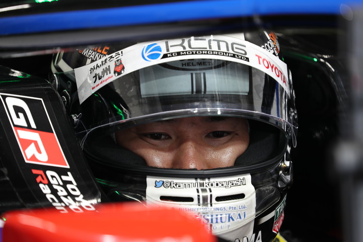 公式テスト: 小林可夢偉（carrozzeria Team KCMG）