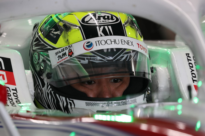 公式テスト: 関口雄飛（ITOCHU ENEX TEAM IMPUL）