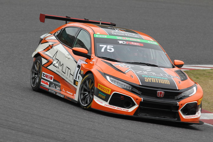 フリー走行: ST-TCRクラストップタイムは塚田利郎／蘇武喜和／芳賀邦⾏／清瀧雄二組（AZIMUTH CIVIC TCR）