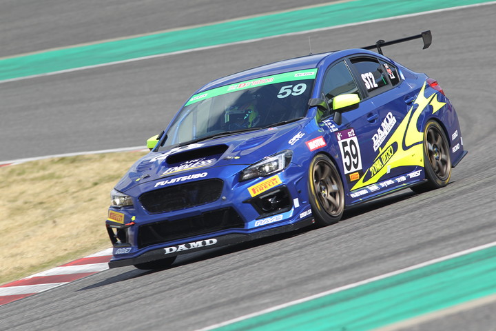 ST-2クラス優勝は大澤学／後藤比東至／井口卓人／石坂瑞基組（DAMD MOTUL ED WRX STI）