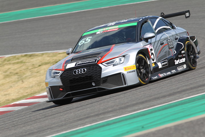 ST-TCRクラス優勝は岡島秀章／加藤正将／下山征人／今村大輔組（Phenomen Mars Audi RS3 LMS）