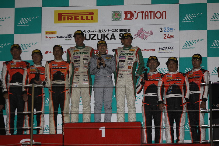 ST-5クラスの表彰式